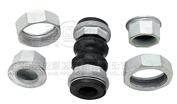 內蒙古烏蘭察布市興和縣<a href=http://www.shfenglan.cn.cn target=_blank class=infotextkey>絲扣橡膠接頭</a>分解圖